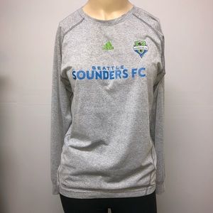 Sounders FC Adidas Climalite Long Sleeve Shirt